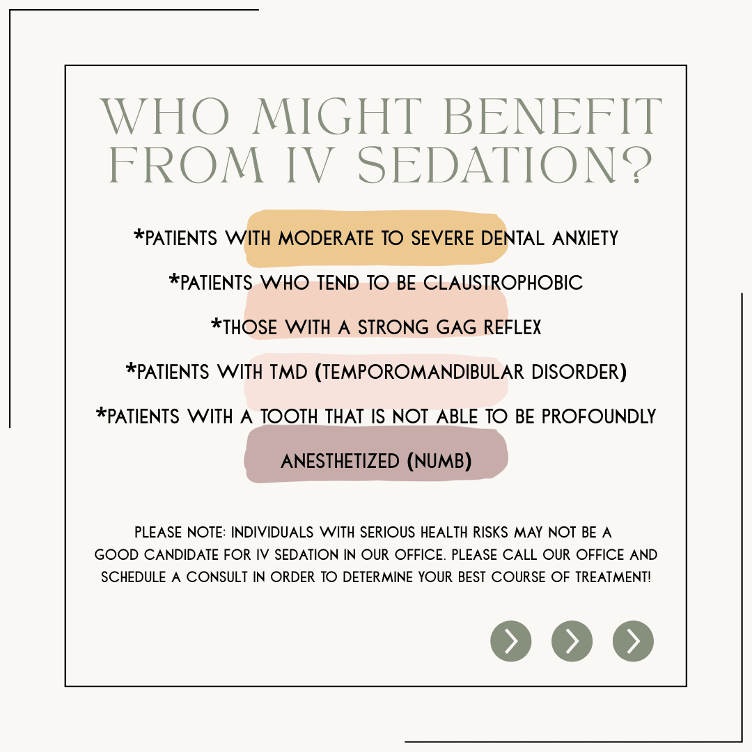 iv sedation benefits sytm 2025
